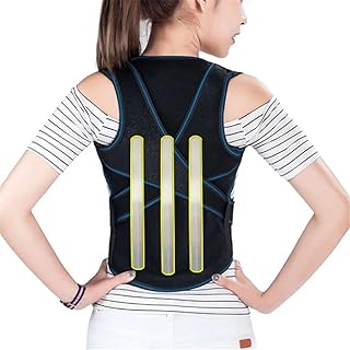 Back Lumbar Support Belt Posture Corrector Neoprene Vest Orthopedic Brace Spine Straightener Corset (D,L code)