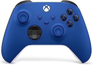 XBOX Wireless Gaming Controller | Shock Blue | Console, PC, & Android | Textured Grip | Wireless, Bluetooth, USB-C Connectivity