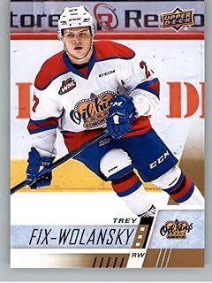 2017-18 Upper Deck CHL #295 Trey Fix-Wolansky Edmonton Oil Kings Canadian Hockey League Card