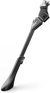 HENMI Center Mount Bike Kickstand for Adult Bikes, Adjustable Bicycle Kickstand for Most 24"-29", Non-Slip Sole, Magnesium alloy Material, Bicycle Kickstand for Mountain Bike Road Bike
