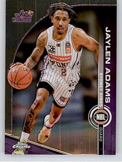 2023-24 Topps Chrome NBL #89 Jaylen Adams Sydney Kings Official Australian Basketball League Card in Raw (NM or Better) Condition