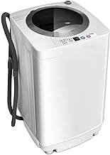 Giantex Portable Washing Machine, Full Automatic Washer and Dryer Combo, with Built-in Pump Drain 8 LBS Capacity Compact Laundry Washer Spin Dryer for Apartment RV Dorm