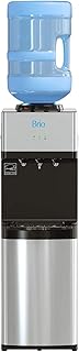 Brio Limited Edition Top Loading Water Cooler Dispenser - Hot & Cold Water, Child Safety Lock, Holds 3 or 5 Gallon Bottles - UL/Energy Star Approved