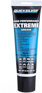Quicksilver 8M0071838 High Performance Multi-Purpose Extreme NLGI 2 Marine Grease - 8 Oz. Tube