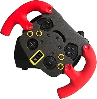 F1 Style Racing Steering Wheel Mod Compatible with Logitech G29/G920/G923 | Formula 1 Design | Quick-Release System | Sim Racing Accessory