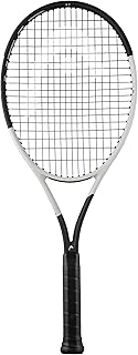 HEAD Speed MP 2024 Tennis Racquet - Strung Mid Tension with Velocity 16 Gauge