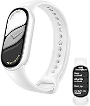 Mi Smart Watch Band 10, 5ATM Waterproof Fitness Step Tracker Sports Digital Smart Watch Health Band for Men Women, 1.72" AMOLED Display, 150+ Sports Modes 24/7 Sleep Monitor (Ceramic Edition)