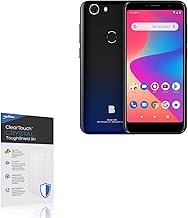 Screen Protector Compatible With BLU G50 - ClearTouch Crystal ToughShield 9H (2-Pack), Clear 9H Tough Flexible Film Screen Protector