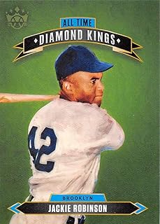 2020 Diamond Kings All-Time Diamond Kings #5 Jackie Robinson Brooklyn Dodgers Baseball Trading Card