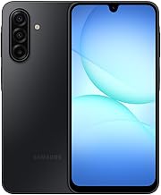 Galaxy A17 5G Ai (128GB + 4GB) Unlocked No-Warranty (Compatible with T-Mobile Mint Tello & Global) SM-A176B/DS Dual SIM / 6.7" 50MP Triple (25W Fast Charger Bundle, Black)