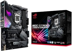 ROG Strix Z390-E Gaming Motherboard LGA1151 (Intel 8th 9th Gen) ATX DDR4 DP HDMI M.2 USB 3.1 Gen2 802.11AC Wi-Fi