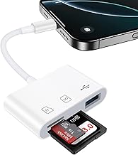USB C SD Card Reader for Samsung Galaxy A17 A36 A56 A16 5G A35 A15 A25 S25 Ultra S25+ Android, Micro SD to USB C Memory Card Reader Digital Camera Adapter Viewer Dual Slot for Canon Nikon Sony Camera