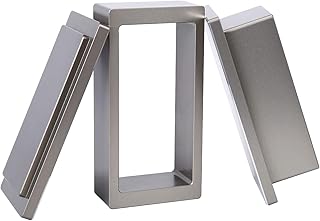 2x4 Inch Pre Press Mold, Made of Food Grade Anodized Aluminum - Pair It with 2-Inch Width Filter Bags