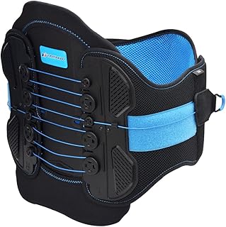 LSO Back Brace with Maximum Decompression Plate,Adjustable Arch Back Support,Dual Pulley System Lumbar Support Belt for Herniated Disc,Spine Stenosis,Sciatica,Scoliosis(L/XL fit belly 33.75-47")