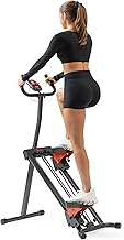 Sunny Health & Fitness Stair Stepper & Climber Exercise Equipment for Home Workout, Compact Cardio Training Machine