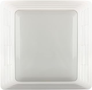 S97014094 Bathroom Fan Cover Grille and Lens for Broan Nutone Bathroom Exhaust Fan 678, 679, 679FL, 679FLT, 680, 680FL, 680FLT, M680, HD50L, HD80L