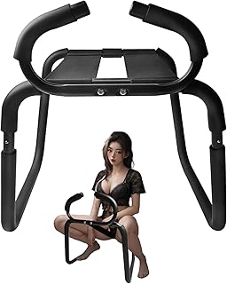 Sex Chair Position Enhancer Chair for Bedroom Bounce Stool,Sex Furniture Stools for Love Life,Sex Swivel Chair Sex Toys with Handles for Men Women Couple