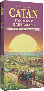 Traders & Barbarians 5-6 Player Board Game Extension (6th Edition) Add More Players, Strategy Game for Kids & Adults, Ages 12+, 3-6 Players, 90-120 Minute Playtime, Made by Catan Studio