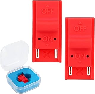2 PCS RCM Jig RCM Clip for Switch, RCM Loader Jig Short Circuit Tools for Switch Recovery Mode (Red)