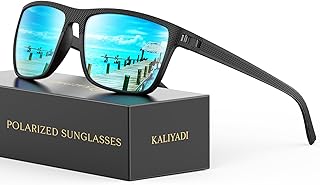 Mens-Sunglasses Polarized Sunglasses Men: Classic Sun Glasses with UV400 Protection for Driving Fishing Golf