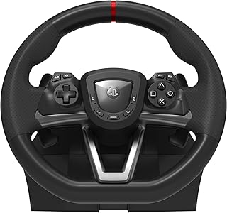HORI Racing Wheel Apex for Playstation 5, PlayStation 4 and PC - Officially Licensed by Sony - Compatible with Gran Turismo 7