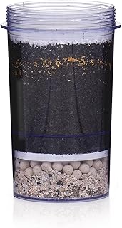 5-Stage Alkaline Replacement Filter for the Gravity Water System by Santevia | At Home Water Filter that Makes Water Alkaline and Adds Minerals | Filters Chlorine and Lead