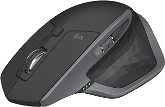 MX Master 2S Bluetooth Edition Wireless Mouse, Multi-Surface, Hyper-Fast Scrolling, Ergonomic, Rechargeable, Connects Up to 3 Mac/PC Computers,Color-Graphite.