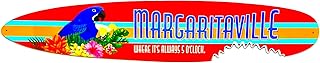Beach Parrot Aluminum and Composite Indoor and Outdoor Surfboard - 46.5 inches by 9 inches x .25 inches