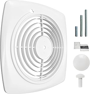 11-1/2" 97011790 Grille Bathroom Exhaust Fan Cover Replacement for Nutone Broan Wall Fans 509S-A 509S-B 509SMG 503 505 507 509S, S97011790 Kitchen Exhaust Fan Cover Wall Ventilation Fan Grille Kit