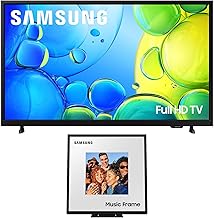 UN32F6000FFXZA 32 Inch FHD Smart TV with a HW-LS60D 2.0 Channel Photo Frame Speaker (2025)