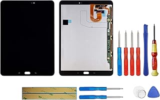 LCD Display Compatible with Samsung Galaxy Tab S3 T820 T825 9.7" inch (Black no Frame) Touch Screen Digitizer Replacement + Tools