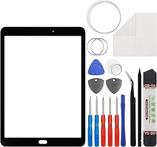Duotipa Front Glass Screen Replacement Compatible with Samsung Galaxy Tab S3 9.7,Front Outer Lens Glass Screen for SM-T820, SM-T825, SM-T825Y 9.7" with Tools-No LCD Screen and Touch Digitizer