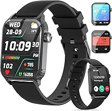 Smart Watch for Men, 120 Sports Modes Smartwatch with 1.83" HD, Alexa Built-in, Heart Rate/Sleep Monitor, IP67 Waterproof, Bluetooth Call & Music Control Fitness Watch for iPhone/Android Black