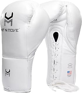 HIT N MOVE Süvari Horsehair Boxing Gloves Hook and Loop, Lace-Up Boxing Gloves Men, Boxing Equipment, MMA Gloves Men, UFC Gloves Horsehair and 100% Cow Leather