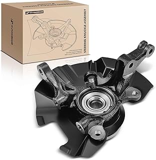 A-Premium Front Left Steering Knuckle & Wheel Bearing Hub Assembly Compatible with Hyundai Accent 2006-2011, Driver Side