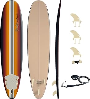 Fender x Wavestorm Collaboration 8ft Surfboard - Foam Constructed with Accessories