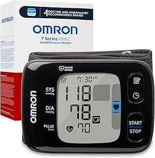 7 Series Wireless Wrist Blood Pressure Monitor for Home Use - #1 Doctor & Pharmacist Recommended Brand - Clinically Validated - Connect App