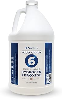 PureCareRx | Hydrogen Peroxide 6 Percent | 20 Volume Developer | Hydrogen Peroxide Gallon | 6% Hydrogen Peroxide | 20 Volume Hydrogen Peroxide | 1 Gallon