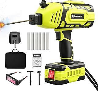 SakerNeo Portable Handheld Welding Machine 110V with IGBT Inverter, 5-Level Adjustable Current 20-120A, Compact Lightweight Design for Stick Welder, DIY Projects, and Professional Use (GREEN)