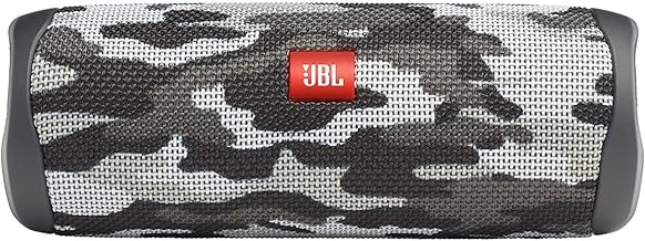 Flip 5 Portable Waterproof Wireless Bluetooth Speaker - Black Camo