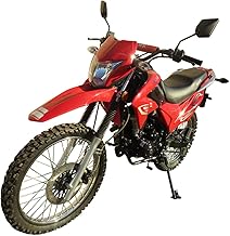 250cc Dirt Bike Hawk 250 Enduro Street Bike Motorcycle Bike(Red)