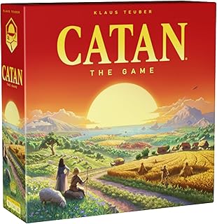 Board Game (6th Edition) Trade, Build & Settle in the Classic Strategy Game for Family, Kids & Adults, Ages 10+, 3-4 Players, 60-90 Min Playtime