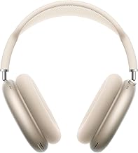 AirPods Max 2 Wireless Over-Ear Headphones, Active Noise Cancellation, Adaptive Audio, Personalized Spatial Audio, Live Translation, Bluetooth Headphones for iPhone – Starlight