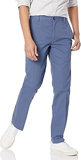 Men's Slim-Fit Wrinkle-Resistant Flat-Front Chino Pant