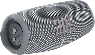 JBL CHARGE 5 - Portable Bluetooth Speaker - Gray (Renewed)
