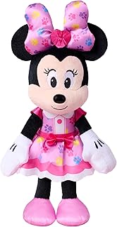 Disney Jr. Minnie Mouse Small Plush, 10 inch Pet Hotel Minnie Plush, Ages 2 and Up