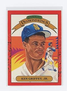 Diamond Kings #4 Ken Griffey Jr. Mariners 2nd Year Card - Mint Ships in Brand New Holder