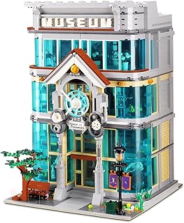 General Jim’s Science Museum 4-Story Modular Building Blocks Set with LED Lighting, 3,784 Pieces City Architecture Model | General Jim’s Toys & Bricks