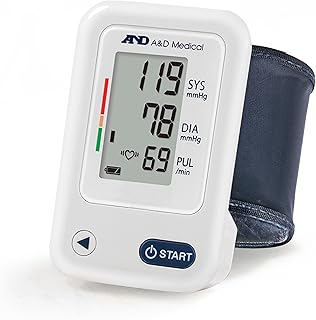 Wrist Blood Pressure Monitor for Home Use - UB-525, BP Adjustable Cuff (5.3-8.5"/13.5-21.5 cm) One Button Operation, 60 Reading Memory, 2 AAA Batteries