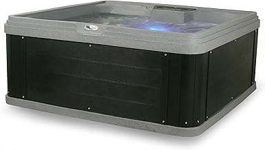 Ariana Outdoor Hot Tub, 6 Person Therapeutic Spa, 30 Jets, Underwater LED Lighting System, Insulated Spa Cover, Aqualife by Strong Spas